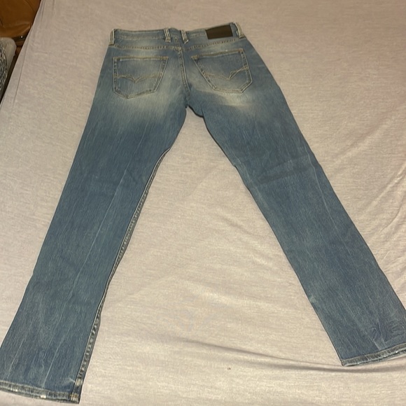 Guess Mens Slim Tapered Jeans - Picture 3 of 7